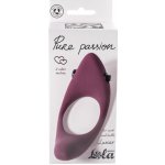 Lola Games Pure Passion Lunar Wine red Vibrační erekční kroužek – Hledejceny.cz