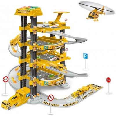 Bavytoy Garáž 4 patra žlutá BV0546 – Zboží Mobilmania