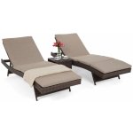 Bora Bora Brown Mat/Brown Melange + stolek – Hledejceny.cz