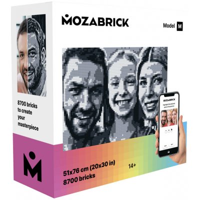 Mozabrick M – vytvořte si obraz podle fotky – Zboží Dáma