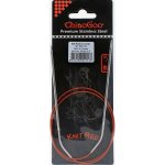 ChiaoGoo Knit Red ergonomické fixní kruhové jehlice 80 Cm 3mm – Sleviste.cz