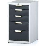 Alfa 3 Mechanic 5 zásuvky antracitové dveře – Zboží Dáma