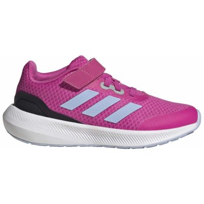 adidas Runfalcon 3.0 Sport Running Elastic Lace Top Strap Shoes HP5874 Lucid Fuchsia/Blue Dawn/Core Black