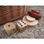 Vrhcáby velké dřevěné Hra +: banner (180x180cm) – Sleviste.cz