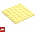LEGO® 3958 Podložka 6x6 Světle žlutá – Sleviste.cz