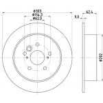 Brzdový kotouč MINTEX MDC1513 – Hledejceny.cz