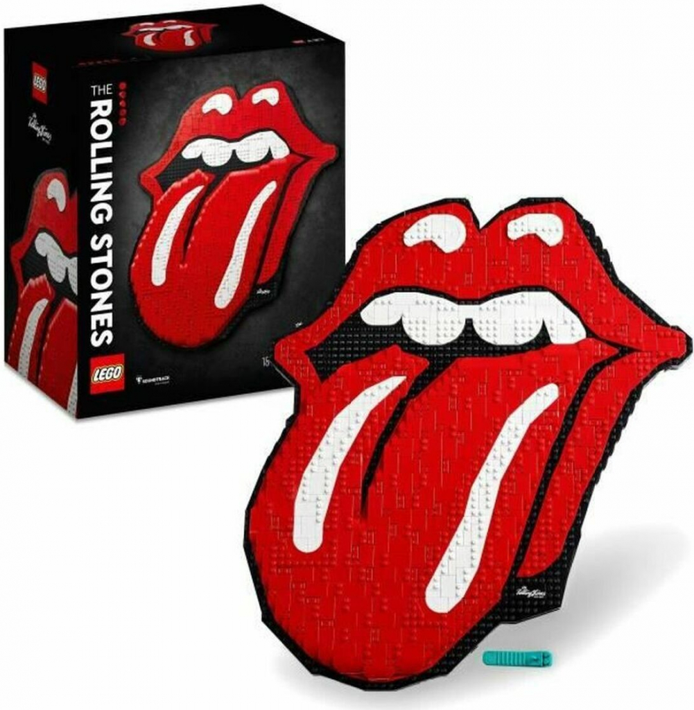 Rolling Stones: Lego Art Tongue - Construction SET
