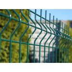 Panel 3D zelený (zinek+komaxit) / průměr drátů 4,0 mm / délka 2500 mm – Sleviste.cz