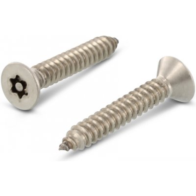 INOX ART. 9122 samořezné šrouby se zápustnou hlavou, TORX + PIN, nerez A2 Varianta: Samořezný šroub bezpečnostní zápustná hlava, TORX + PIN nerez A2 4,2X32 TX-PIN 20 – Hledejceny.cz