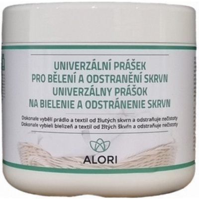 Alori Univerzální prášek pro bělení a odstranění skvrn 500 g – Zboží Mobilmania