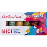 Sada šicích nití PES Ariadna Talia (6x150m) - Multicolor Earth – Zbozi.Blesk.cz