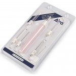 Dutá jehla / vyšívací pero - sada na vyšívání AIRO Varianta: růžová nejsv., Balení: 1 sada – Sleviste.cz