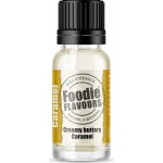 Foodie Flavours Přírodní koncentrované aroma 15 ml máslový karamel – Zboží Mobilmania