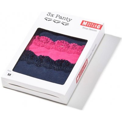 Mustang Krajkové dámske nohavičky Mustang Iska ve výhodném balení – Hledejceny.cz