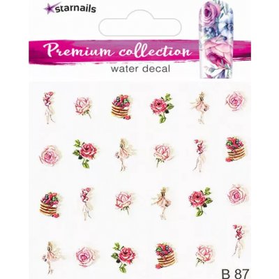 Starnails 3D Vodolepky na nehty premium B87 – Hledejceny.cz