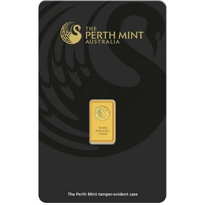 The Perth Mint zlatý slitek 1 g – Zboží Dáma
