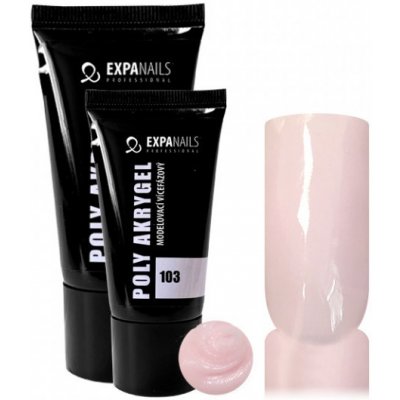 Expa Nails Poly Akrygel v tubě Mléčná růžová 103 30 g – Zboží Mobilmania