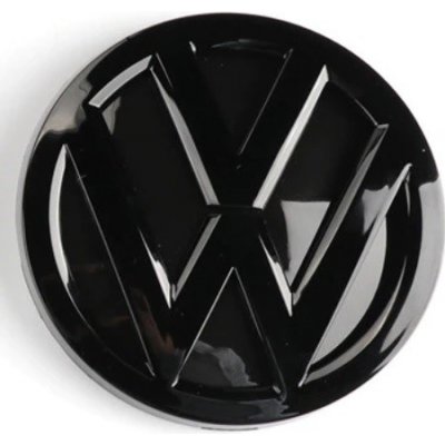 VW znak 150mm - černý Passat CC