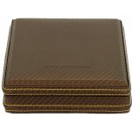 Friedrich Lederwaren Kazeta na manžetové knoflíčky Carbon 32053 8 – Zboží Dáma