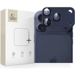 Tech-Protect Camfull Fit+ Ochranné sklo objektivu iPhone 17 Pro - Temně modrá – Zboží Živě