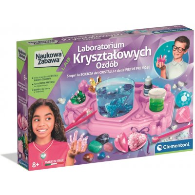 Clementoni Vědecká zábava Laboratoř krystalových ozdob – Hledejceny.cz
