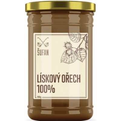 Šufan Lískooříškové máslo 100% 1 kg