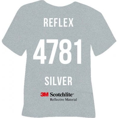 POLI-FLEX REFLEX Silver 4781 3M š. 0.5m – Zboží Živě