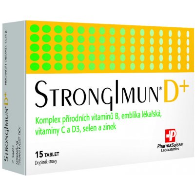 PharmaSuisse STRONGIMUN D+ 15 tablet – Hledejceny.cz
