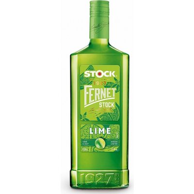 Fernet Stock Lime 27% 1 l (holá láhev) – Hledejceny.cz