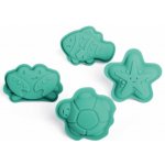 Bigjigs Toys Silikonové formičky zelené Eggshell – Zboží Dáma