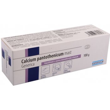 Generica Calcium pantothenicum mast Emollient s Extra mandlovým olejem 100 g