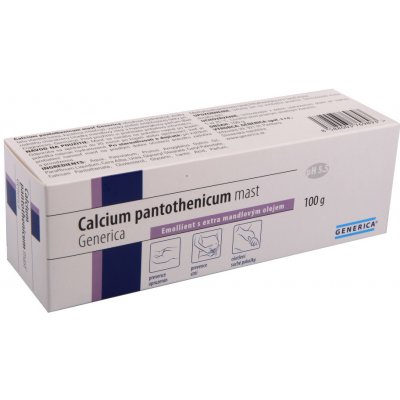 Generica Calcium pantothenicum mast Emollient s Extra mandlovým olejem 100 g – Hledejceny.cz