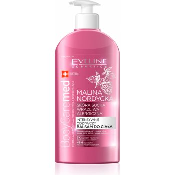 Eveline Cosmetics BodyCaremed Malina výživný tělový balzám 350 ml