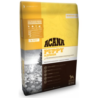 ACANA Heritage Dog Puppy & Junior 2x17kg