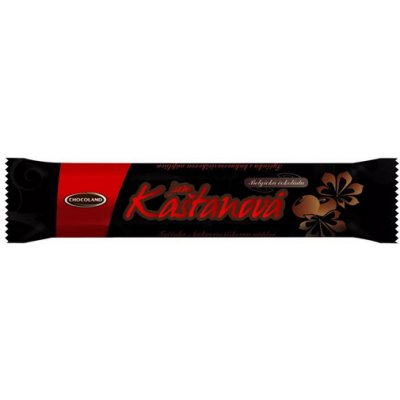 Chocoland Jsem Kaštanová tyčinka s kakaovooříškovou náplní 31 g – Zboží Mobilmania
