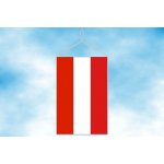 LIBEA, s.r.o. Rakousko stolní vlaječka Uchycení: Šňůrka (pro zavěšení) – Hledejceny.cz