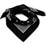 Stoklasa Bavlněný šátek s puntíky Etex 2 černá – Zboží Dáma