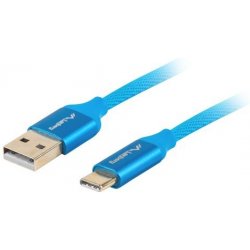 Lanberg CA-USBO-22CU-0018-BL USB-C M na USB-A M 2.0, 1,8m