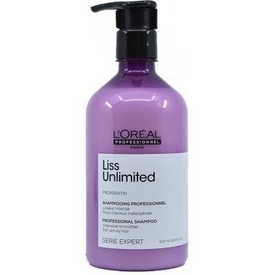 L´Oréal Professionnel Serie Expert Liss Unlimited Shampoo Šampon pro intenzivní uhlazení nepoddajných vlasů 500 ml