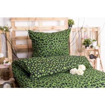 Xpose bavlna povlečení Xenie Duo Exclusive zelená 140x200 70x90