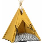PawHut Pelíšek pro domácí mazlíčky teepee 60 x 60 x 76 cm – Zbozi.Blesk.cz