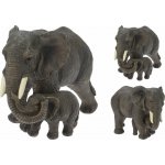 Orion Slon polyresin matka a syn šedý 28 cm – Hledejceny.cz