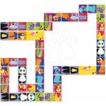 Janod Dětské oboustranné domino Džungle – Zboží Živě