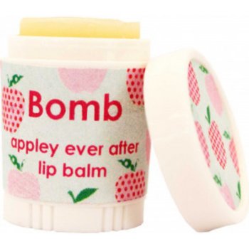 Bomb Cosmetics Jablko a liči Apple Ever Balzám na rty 4,5 g