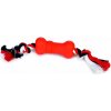 Hračka pro psa Beeztees Sumo Mini Fit červený 4,5 x 4,5 x 11 cm