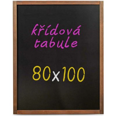 A-Z Reklama CZ Nástěnná dřevěná popisovatelná tabule 80 x 100 cm – Zboží Živě