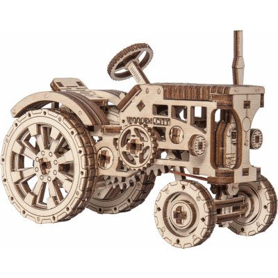 Wooden City 3D puzzle Traktor 164 ks – Zbozi.Blesk.cz