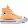 Dámské tenisky Converse boty Chuck Taylor All Star Lift Platform Seasonal Hi A03052 peach beam/black/white