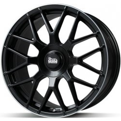 MAM GT1 7,5x17 5x1125x120 ET35 matt black polished