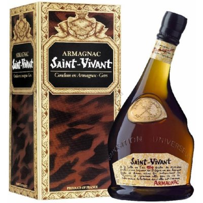 Saint Vivant Armagnac VSOP 40% 0,7 l (karton) – Zboží Dáma